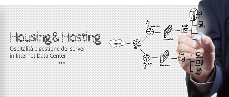 Ospitalit&agrave; e gestione dei server